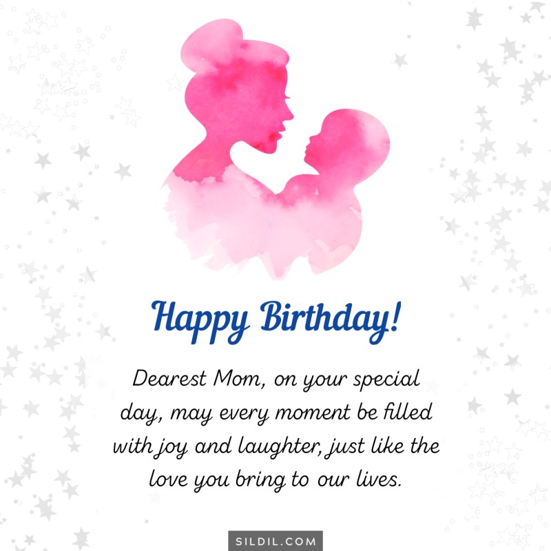 Happy birthday mother I love you messages, find the perfect loving words for your mom today.
