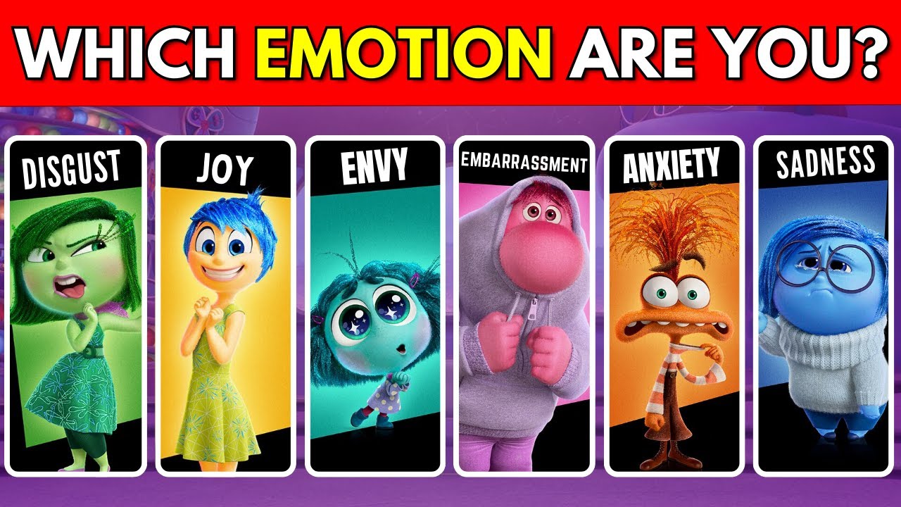 Which Inside Out character are you most like? Try this Inside Out quiz what emotion are you!