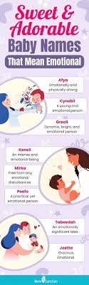 What are some top names that mean emotion? Find your perfect fit with our list of heartfelt options.
