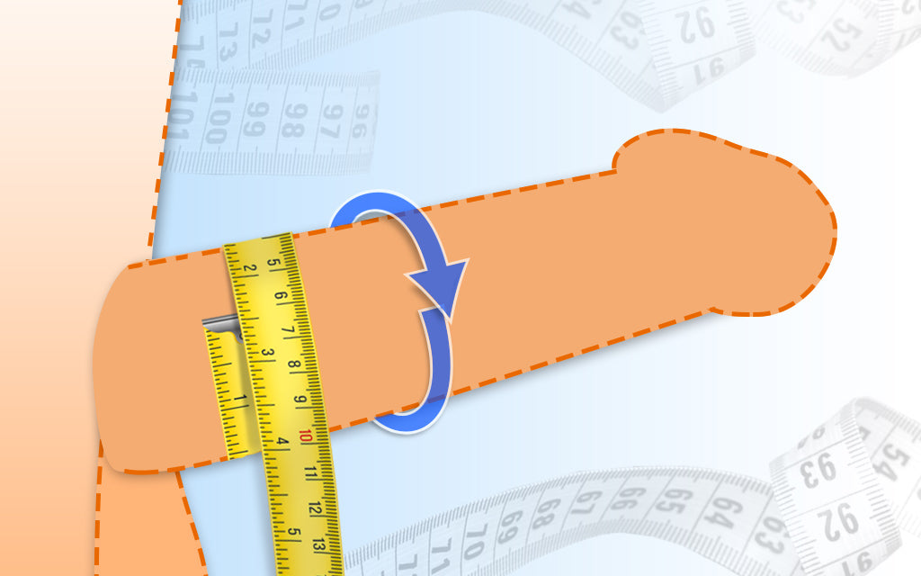 Wondering how to measure my cock the right way? (Get the correct penis measurement with this easy guide)