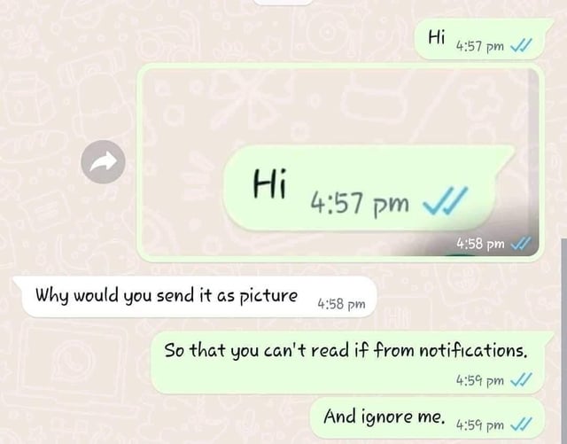 The reality is read receipts make it impossible to ghost someone (So you cant just ignore messages anymore)