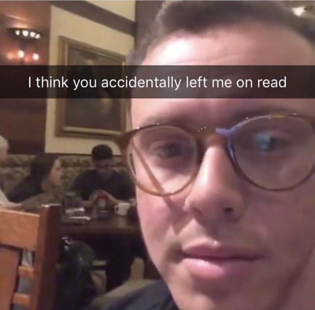 When you accidentally left me on read, it is a common thing, let us understand why.