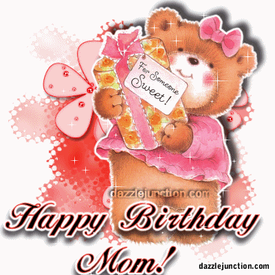 What makes a great happy birthday to mom gif? Pick cute and loving animations for her special day!