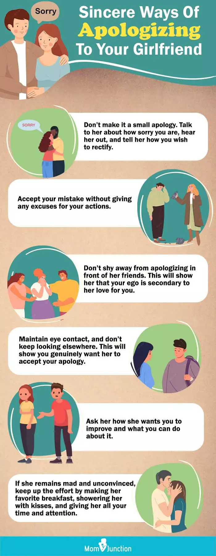 Learn how to ask for forgiveness in a relationship (Our easy guide to saying sorry sincerely)
