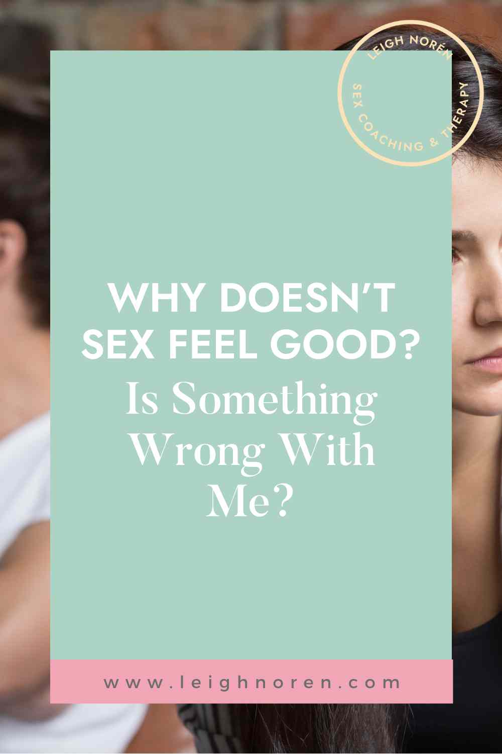 Why dont I feel pleasure during sex? Am I alone in this? Understanding and addressing the issue.