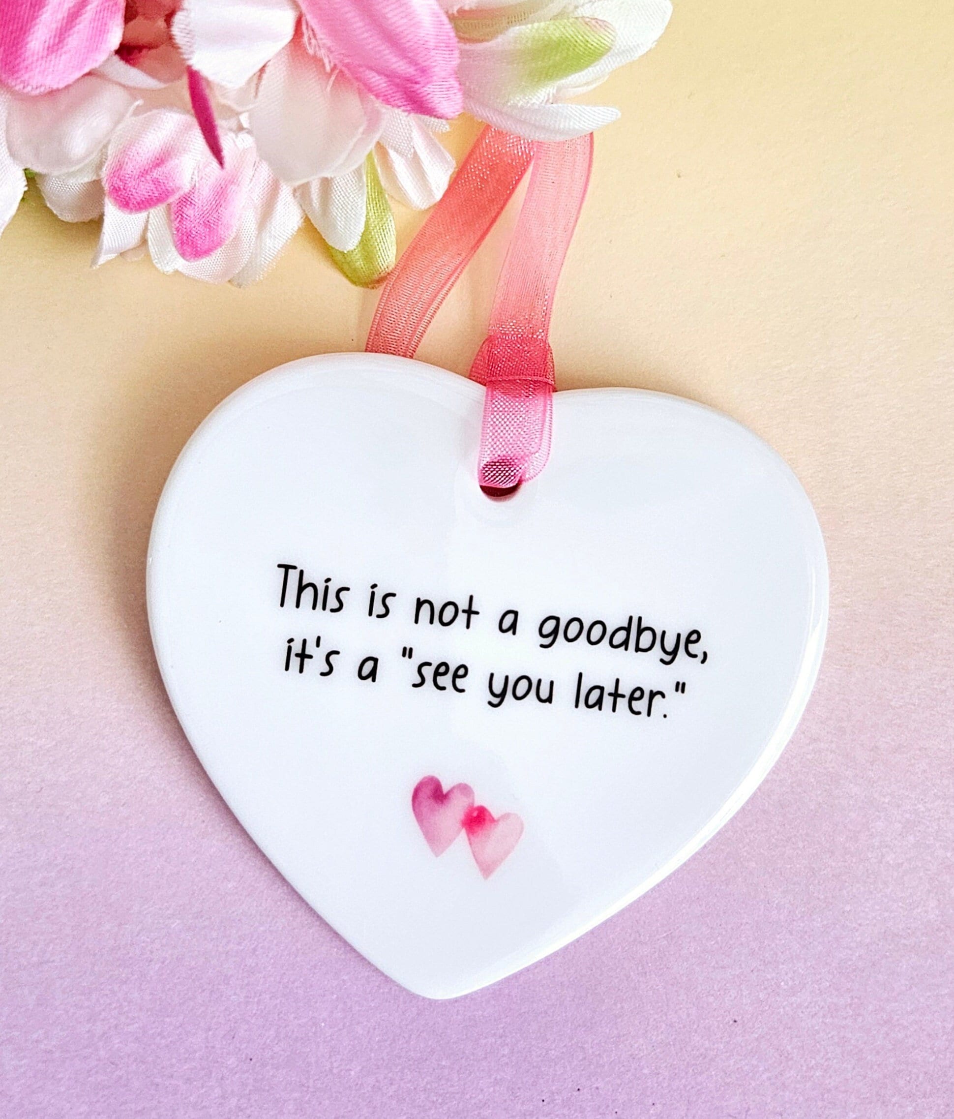 When to use its not a goodbye its a see you later? Its perfect for when you know youll meet again soon.