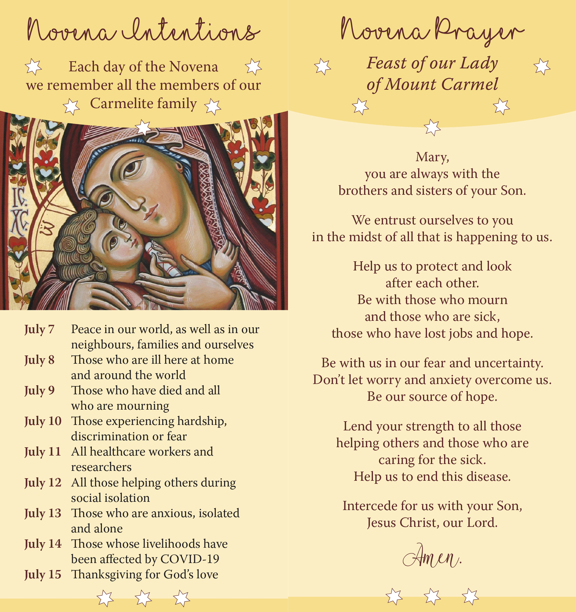 How to Pray a Novena for Anxiety Relief