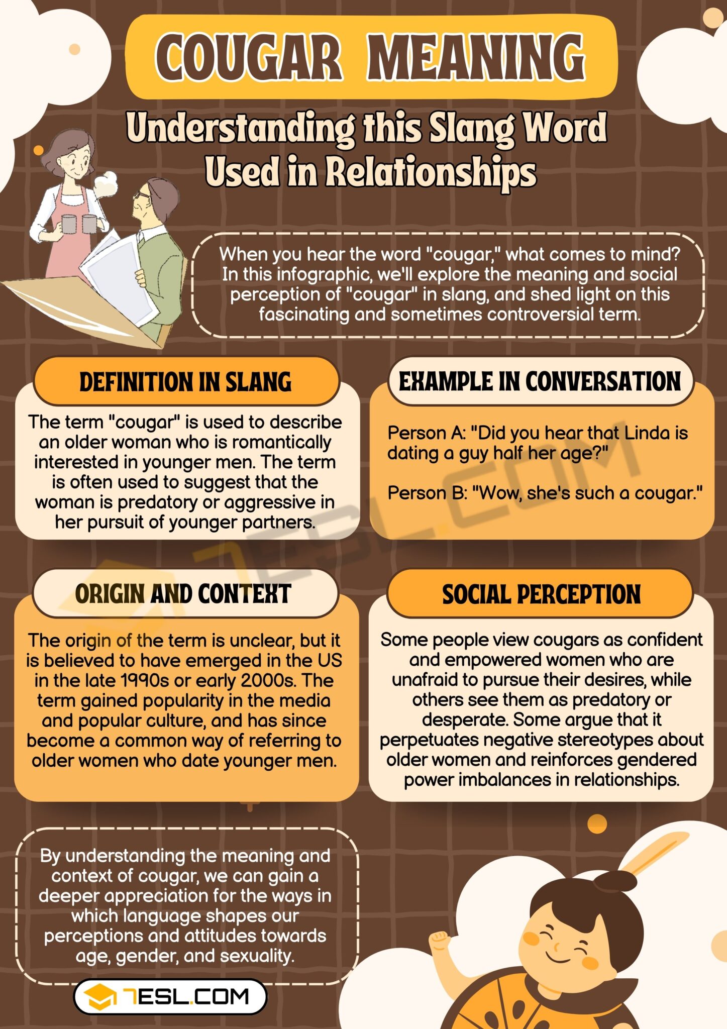 What is a mature cougar, really? We explain this popular term and its common usage simply.