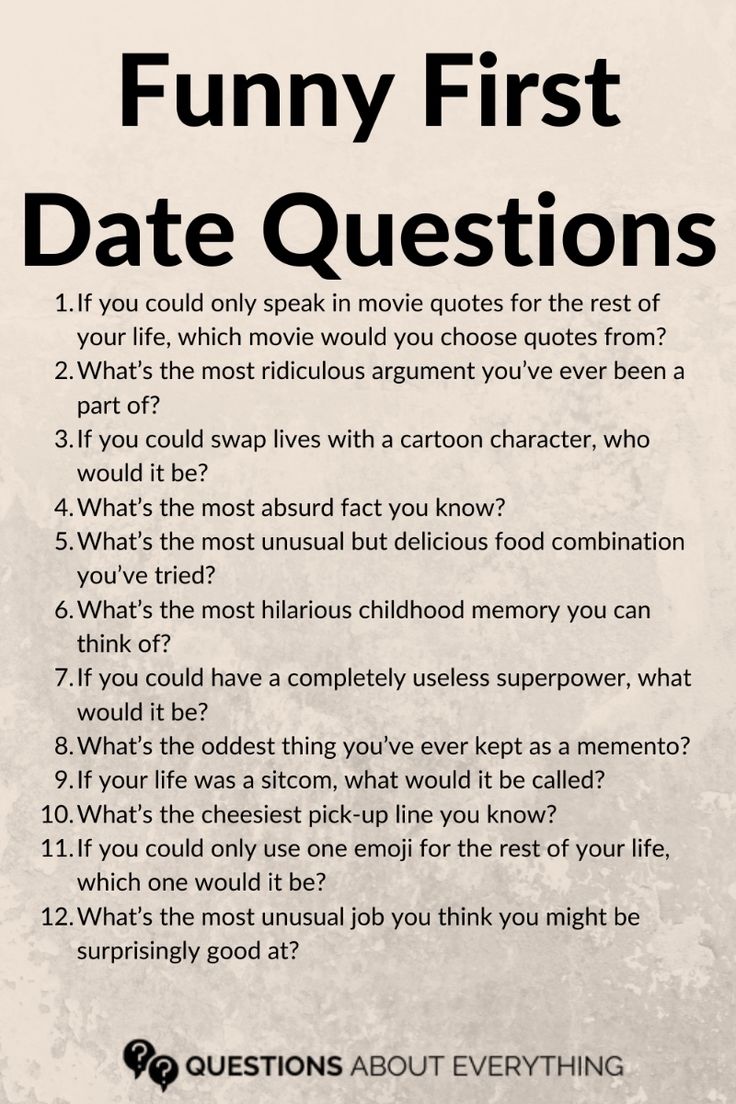 Best Funny First Date Questions For Good Laughs