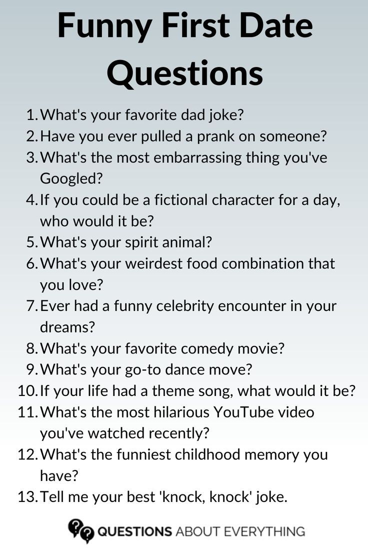 Best Funny First Date Questions For Good Laughs