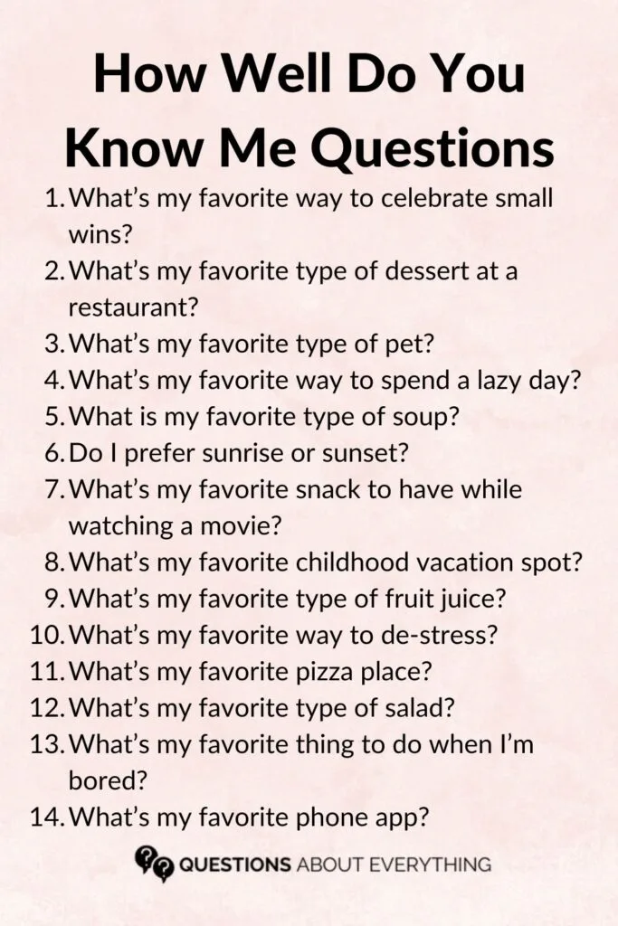 how well do you know me questions funny: simple ways to have fun surprises tonight.