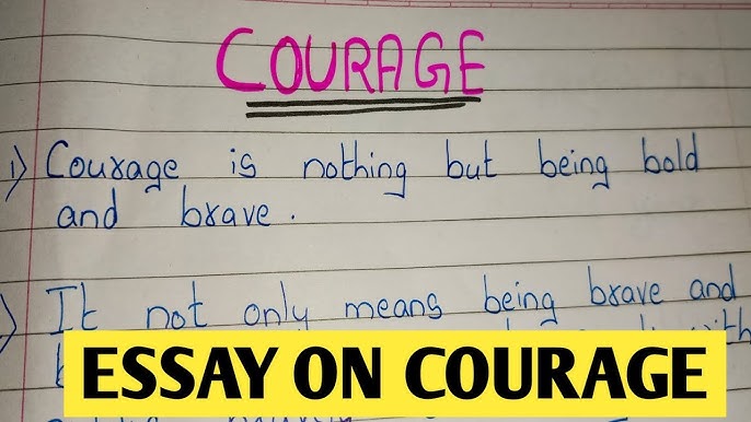 what is courage all screams meaning explained in easy words for beginners