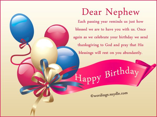 Happy Birthday Nephew Messages That Are Sweet and Easy to Copy