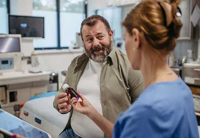 Plain language avoids medical jargon (clinic options instead of medical facilities)