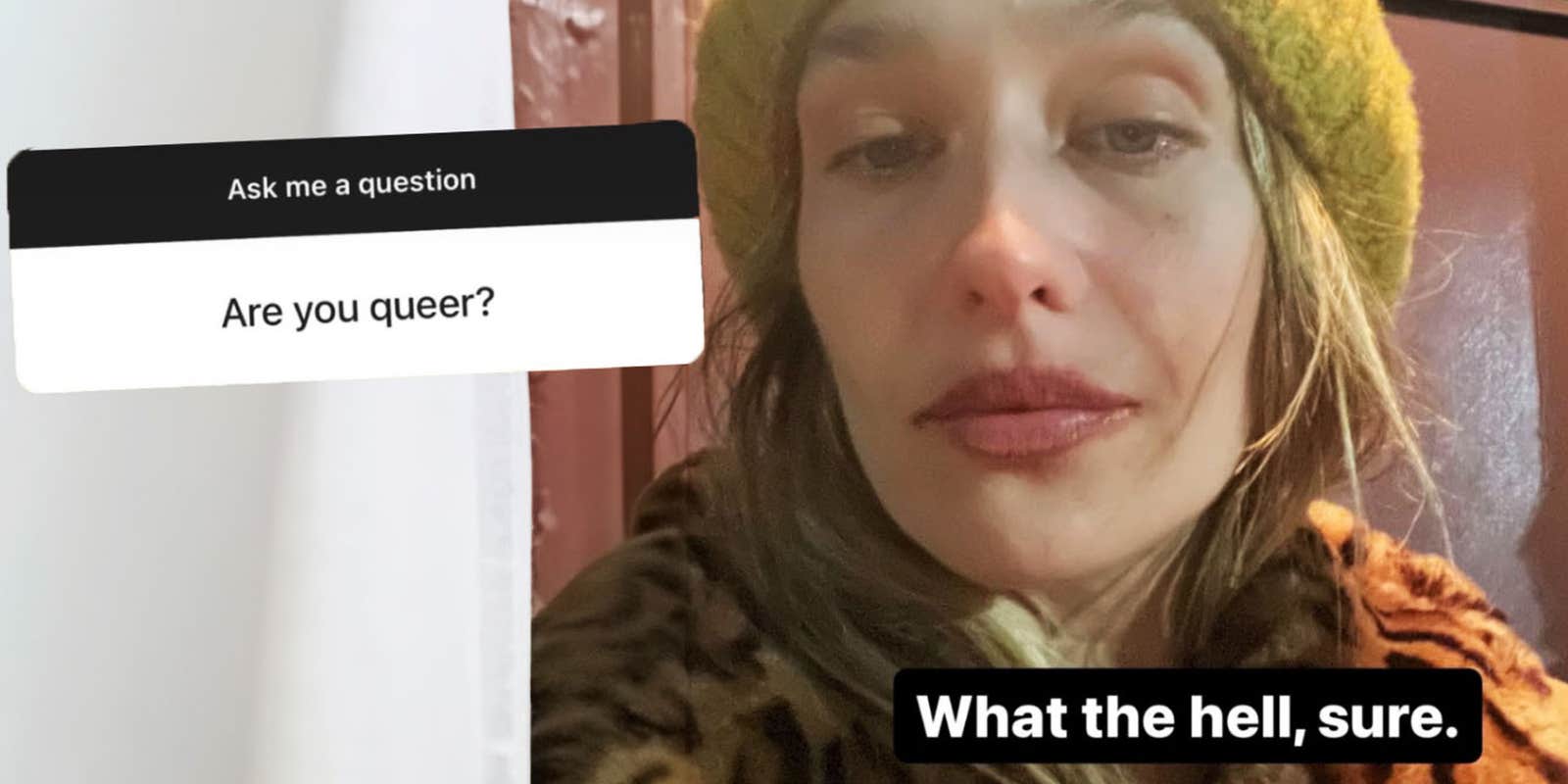 how to respond when asked are you queer what the hell sure