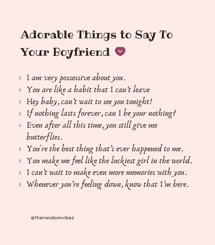 What Are Good Adorable Things to Tell Her? Use These Sweet Phrases!