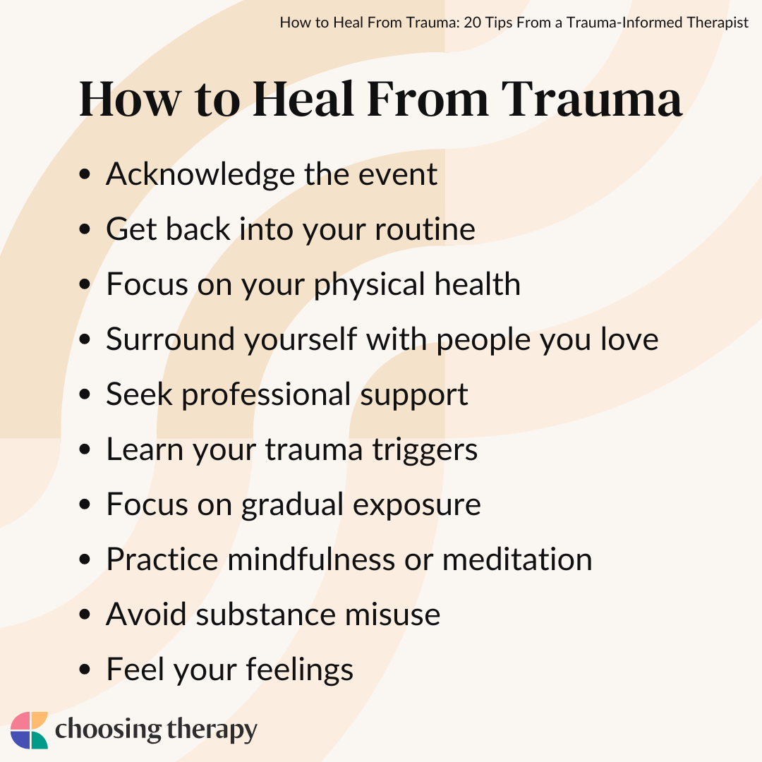 Trauma flooding effects on daily life tips to regain your stability