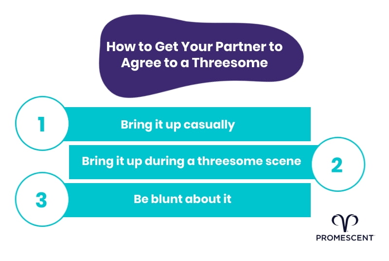 how to initiate a threesome what to say to your partner guide
