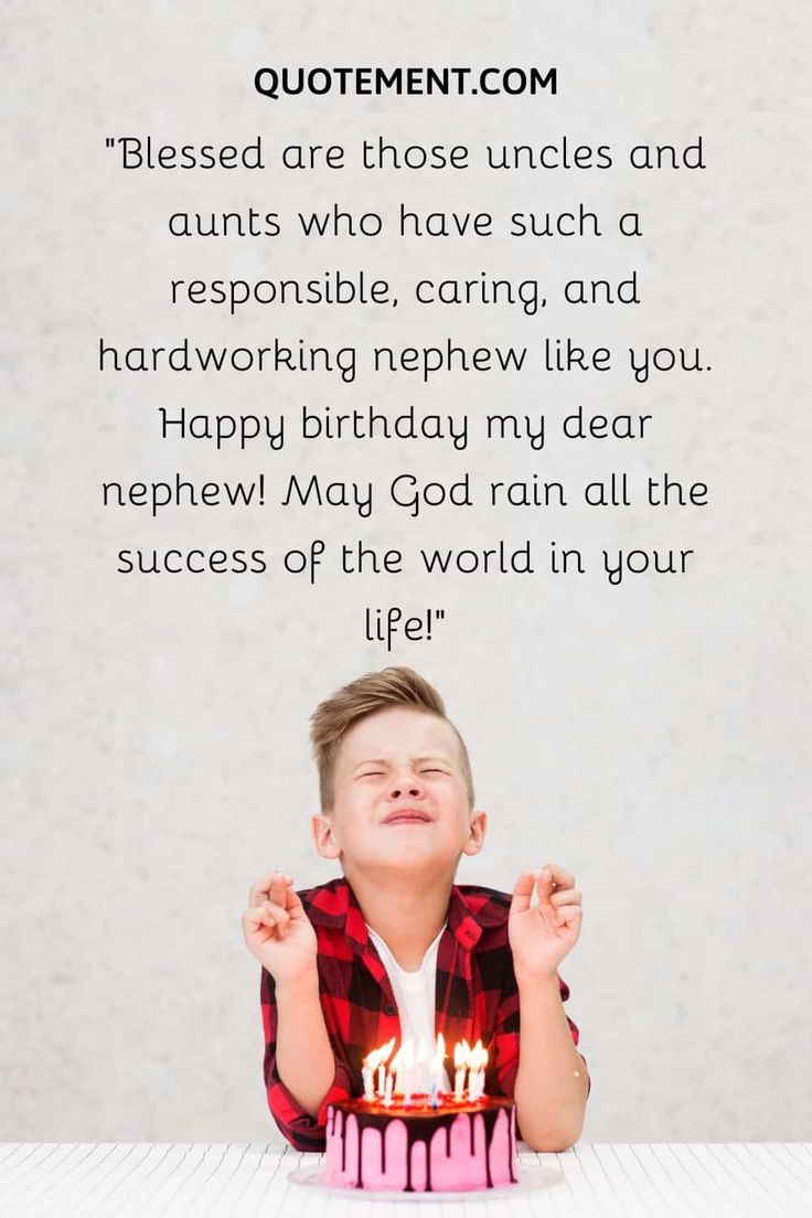 Birthday Greetings to My Nephew How to Say Happy Birthday From the Heart