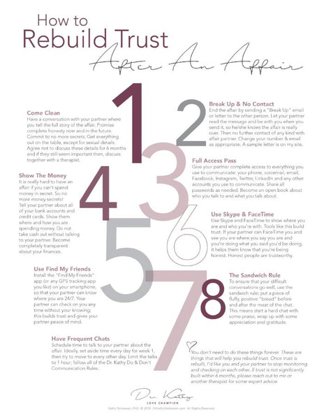 best affair recovery program simple steps to start now (rebuild trust quickly)