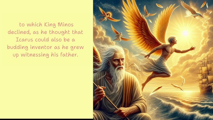 where is icarus quote from? (origin story summary)