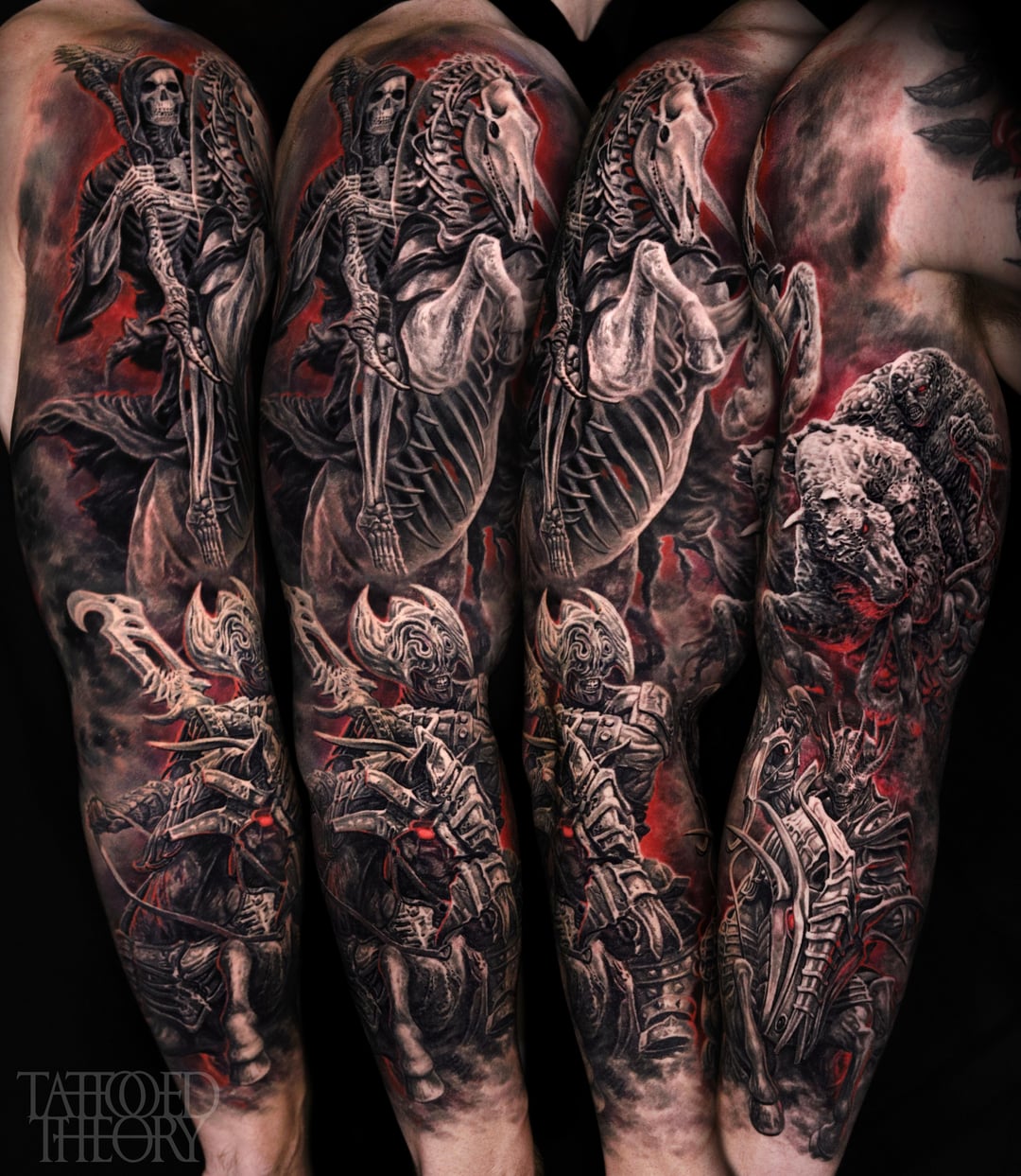 Which four horsemen of the apocalypse tattoo design fits you? Find your best style!