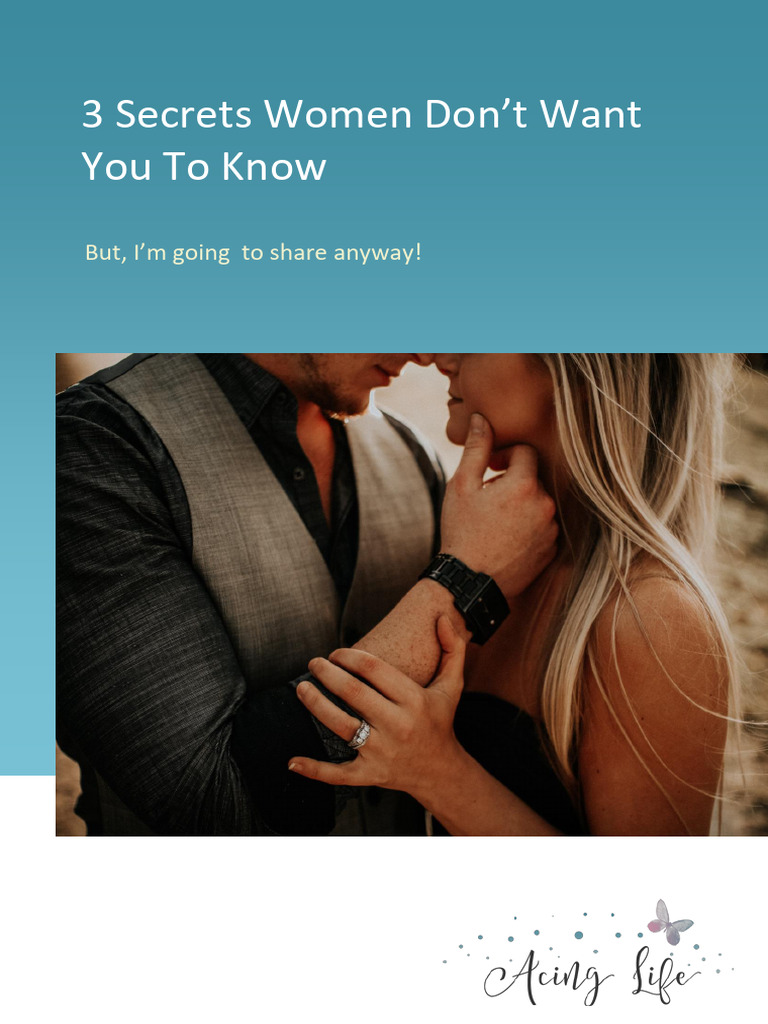 What Do Women Want Most in a Man? 3 Secrets You Should Know