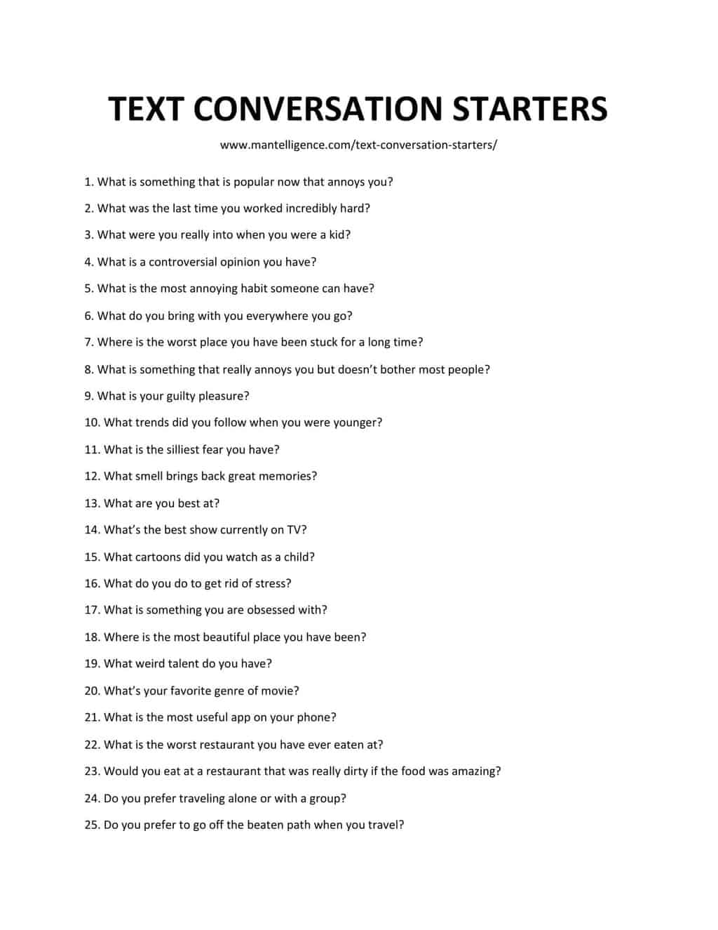 Find easy conversation topics for texting? Quick guide for better chats!