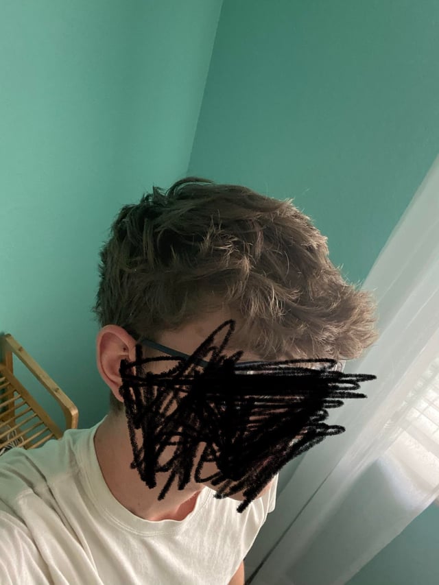 messy undercut hair