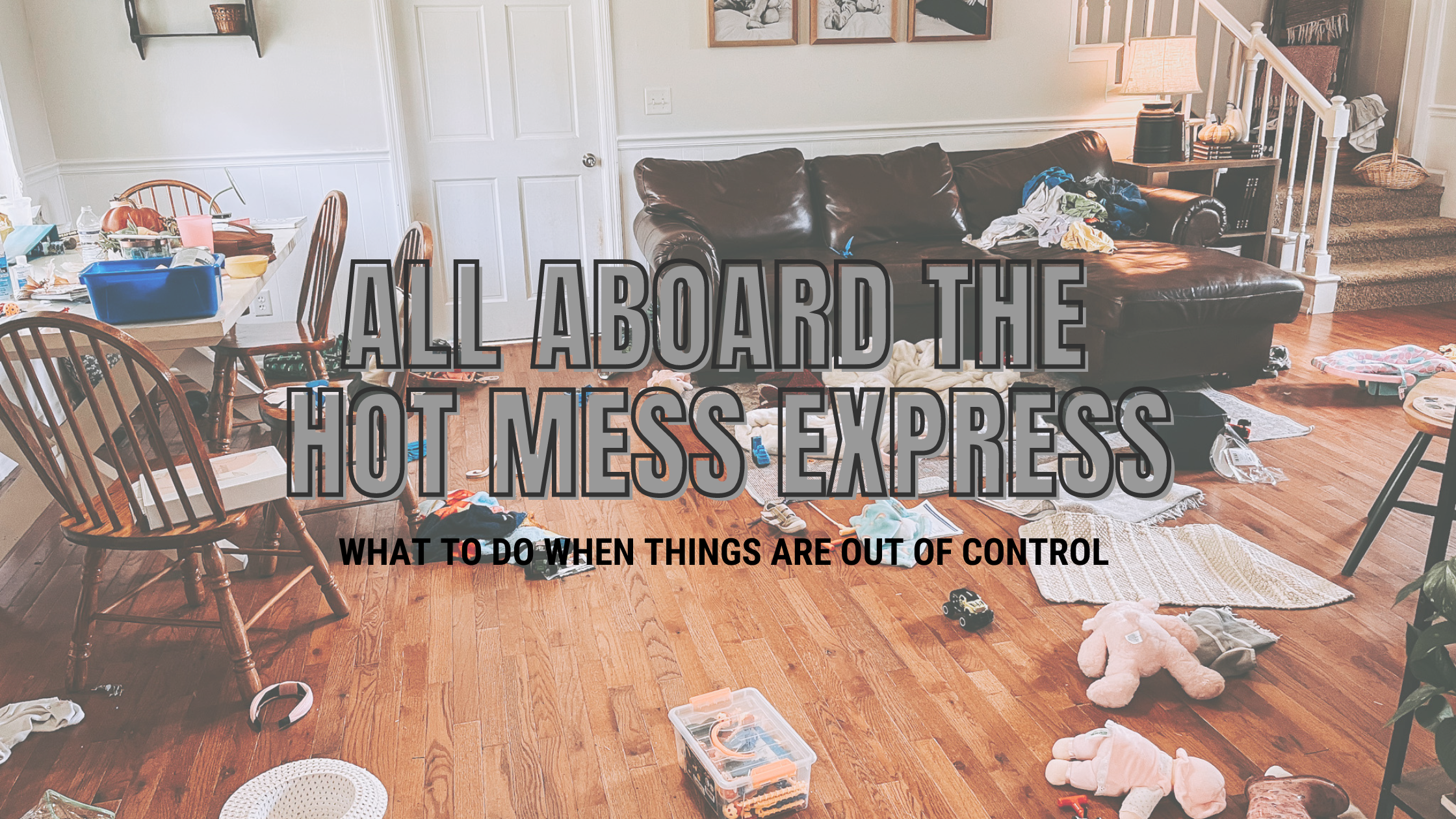 Feeling Stressed? Learn to Survive Riding the Hot Mess Express Daily