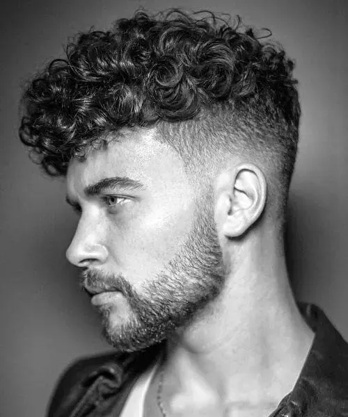 What Hair Goes with Undercut Curly Hairstyles Best Ideas for Men