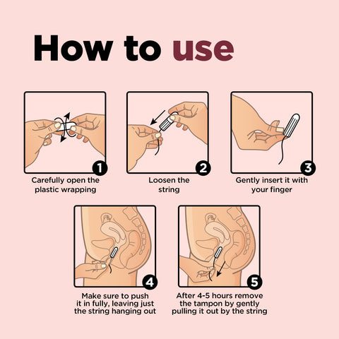 How to choose and put in your first tampon? (Pro advice for comfort)