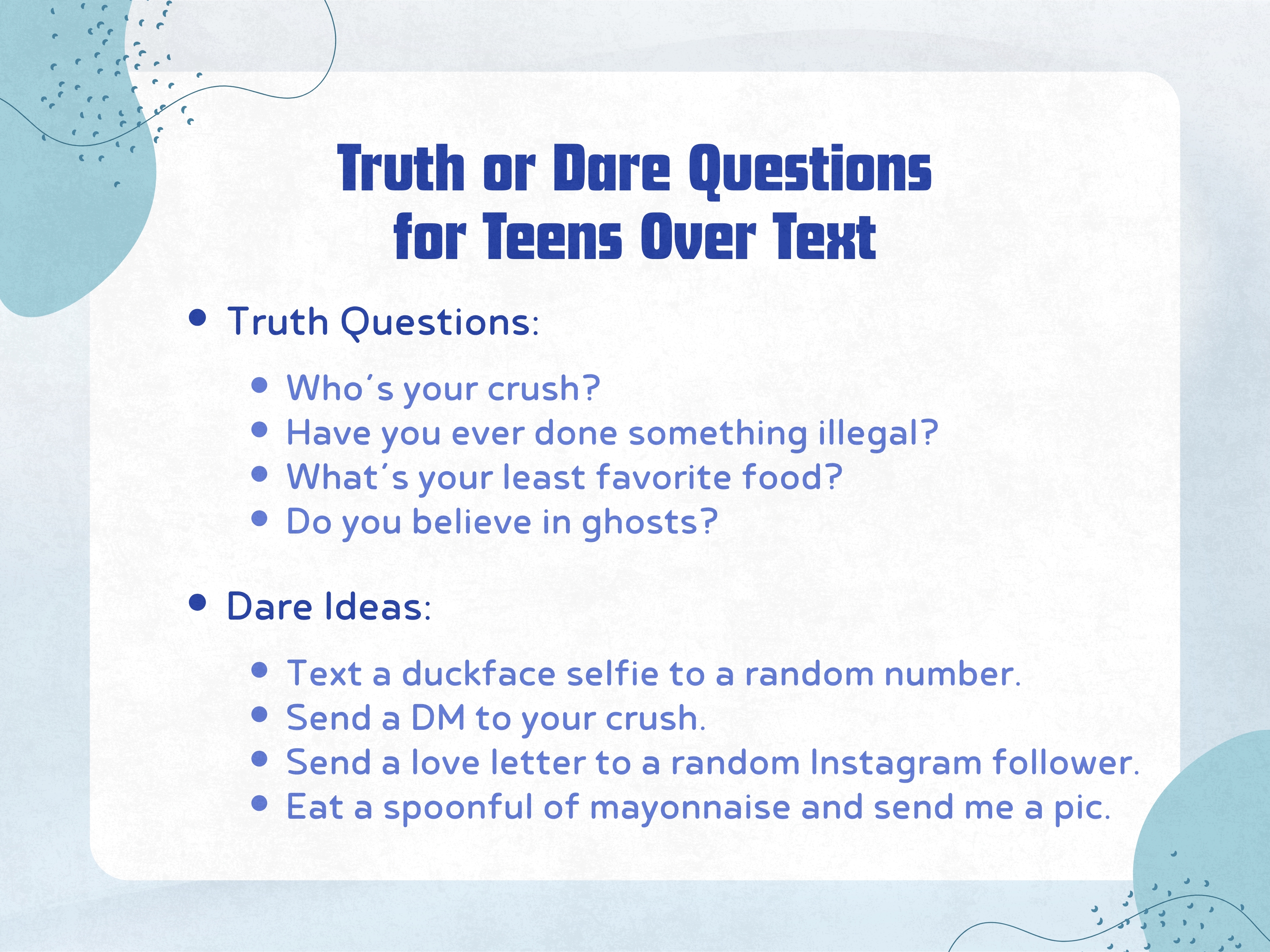 College truth or dare how to play (easy steps for fun college parties)